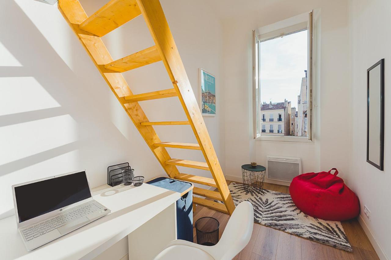 마르세유 Magnifique T5 - Gare St Charles - 4 A 10 Personnes 아파트 외부 사진